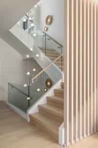 A new staircase design in a whole home remodel